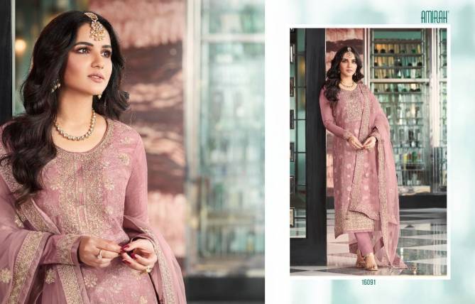 Amirah Sofia Dola Silk Fancy Festive Wear Embroidery Salwar Kameez Latest Collection
